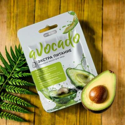 Маска на тканевой основе ComForte: Экстра питание с маслом Авокадо