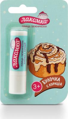 Лакомка помада гигиеническая булочка с корицей 2,8г – фото 9