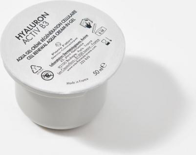 Hyaluron Activ B3 Дневной аква-гель для лица 2 в 1 регенерирующий, 50 мл Сменный блок – фото 5