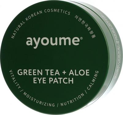 Патчи для глаз от отечности с экстрактом зеленого чая и алоэ Green Tea & Aloe Eye Patch 1,4гр*60 – фото 3