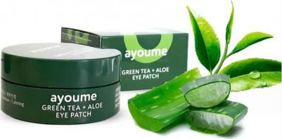 Патчи для глаз от отечности с экстрактом зеленого чая и алоэ Green Tea & Aloe Eye Patch 1,4гр*60 – фото 7