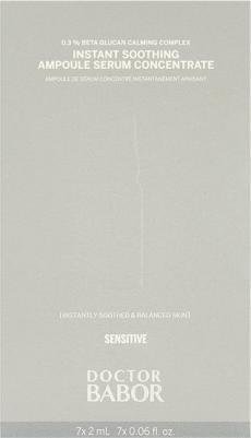 Успокаивающие ампулы для лица Sensitive Instant Soothing Ampoule Serum Concentrate 14 мл