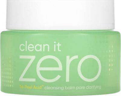 Противовоспалительный гидрофильный бальзам для лица | Clean It Zero Cleansing Balm Tri-Peel Acid 100/Бальзам для снятия макияжа – фото 4