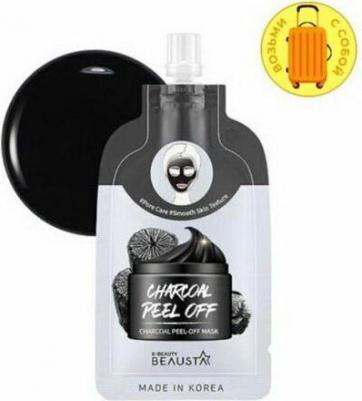Очищающая угольная маска для лица Charcoal Peel Off Mask 20мл – фото 1