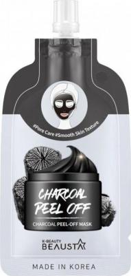 Очищающая угольная маска для лица Charcoal Peel Off Mask 20мл – фото 4