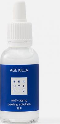 Пилинг для лица кислотный "AGE KILLA" антивозрастной, омолаживающий, гликолевый пилинг для лица, всесезонный пилинг для лица, пилинг для лица – фото 5