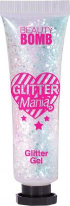 Глиттер гель для лица Glitter Mania, тон 01 Sensation