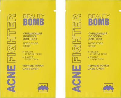 Очищающие полоски для носа ACNE FIGHTER, 2 шт – фото 1