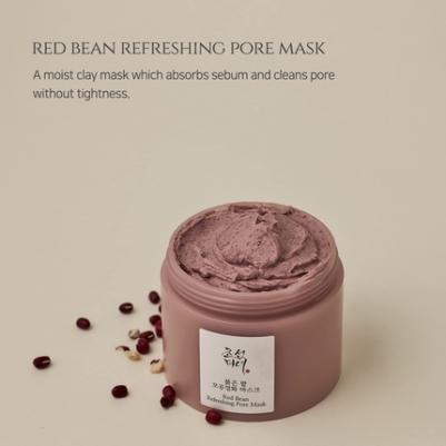 Маска глиняная очищающая | Red Bean Refreshing Pore Mask 140ml – фото 2