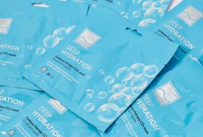 Уход за лицом Набор увлажняющих масок для лица Карбокситерапия Carboxy therapy CO2 Deep hydration – фото 1