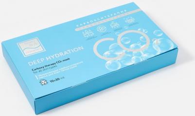 Уход за лицом Набор увлажняющих масок для лица Карбокситерапия Carboxy therapy CO2 Deep hydration – фото 2