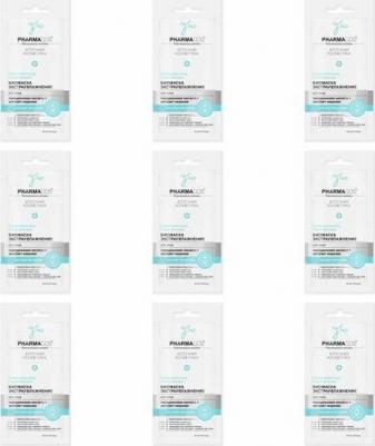 Биомаска для лица PHARMACos Экстраувлажнение с еврослотом 10мл