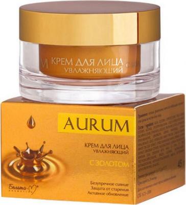 Крем Belita-M Aurum для лица увлажняющий с золотом 45г, упак – фото 2