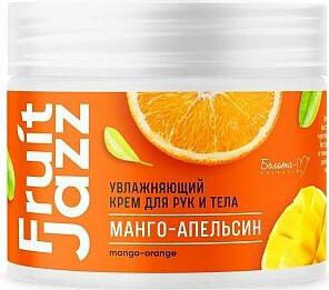 Крем для рук, Увлажняющий, Манго-Апельсин, Fruit Jazz, 250 гр, 2 шт – фото 1