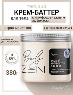 Крем для тела Тающий крем-баттер для тела с лимфодренажным эффектом BodyZEN – фото 2