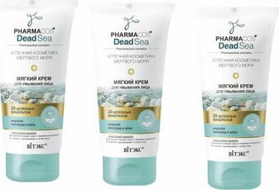 Крем для умывания лица Pharmacos Dead Sea, мягкий, 150 мл – фото 5