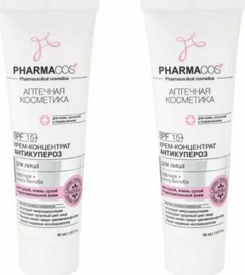 Крем-концентрат для лица "PHARMACos", антикупероз, 50 мл – фото 8