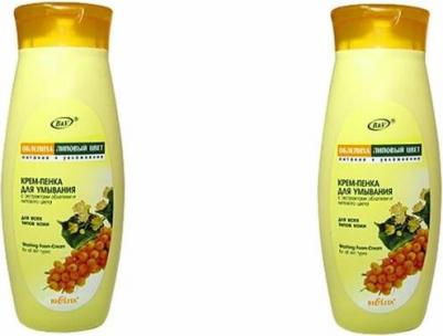 Крем-Пенка дл умывания с экстрактом облепихи для всех типов кожи Облепиха, 250 мл – фото 4