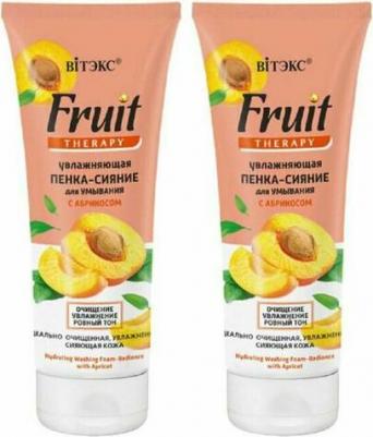 Пенка для лица Увлажняющая пенка-сияние для умывания с абрикосом – фото 4