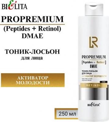Тоник для лица Тоник-лосьон для лица "Активатор молодости" ProPremium. Peptides+Retinol+DMAE