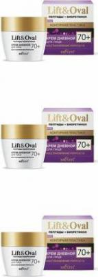 Уход за лицом Крем дневной для лица Восстановление упругости +70 Пептиды+Биоретинол Lift&Oval 50 – фото 3
