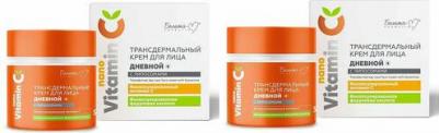 Уход за лицом Трансдермальный крем для лица дневной с липосомами серии nanoVitamin C 50 – фото 1