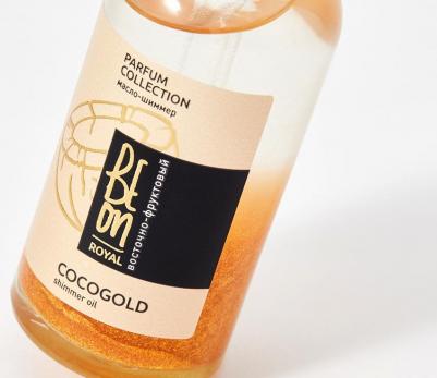 Мерцающее масло с шиммером для тела и лица Royal Cocogold, 50 мл – фото 5