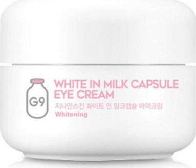 Крем для глаз осветляющий с молочными протеинами G9 White In Milk Capsule Eye Cream – фото 1