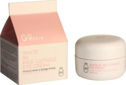 Крем для глаз осветляющий с молочными протеинами G9 White In Milk Capsule Eye Cream – фото 2
