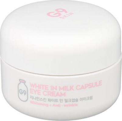 Крем для глаз осветляющий с молочными протеинами G9 White In Milk Capsule Eye Cream – фото 3