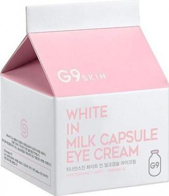 Крем для глаз осветляющий с молочными протеинами G9 White In Milk Capsule Eye Cream – фото 5