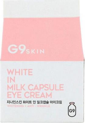 Крем для глаз осветляющий с молочными протеинами G9 White In Milk Capsule Eye Cream – фото 9