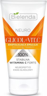 Эмульсия для умывания лица "Neuro Glicol+vit C", отшелушивающая, 150 мл – фото 3