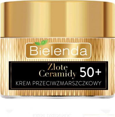 Крем для лица Golden ceramides подтягивающий и регенерирующий 50+ 50мл – фото 2