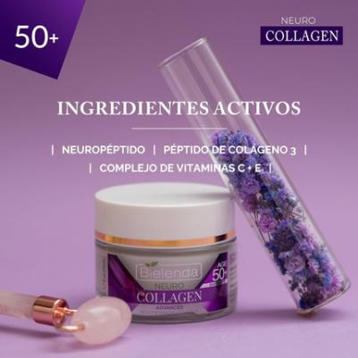 Подтягивающий крем-концентрат против морщин 50+, дневной/ночной, "NEURO COLLAGEN", 50мл – фото 5