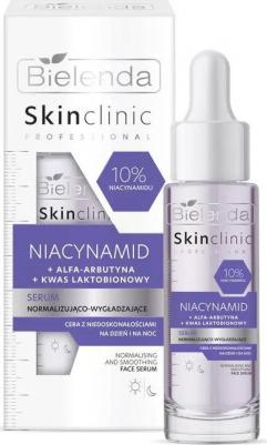 Уход за лицом Сыворотка для лица нормализующая и разглаживающая SKIN CLINIC PROFESSIONALNIACYNAMID 30 – фото 2