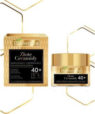 Уход за лицом Увлажняющий и укрепляющий крем для лица 40+ день/ночь GOLDEN CERAMIDES 50