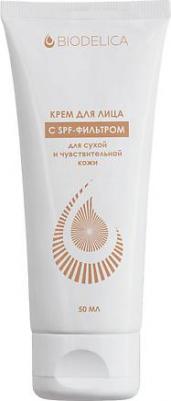 Увлажняющий крем для лица spf-30 Для сухой и чувствительной кожи 50 мл – фото 1