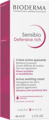 Насыщенный крем для чувствительной кожи Defensive, 40 мл (Sensibio) – фото 2