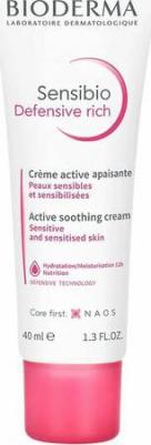 Увлажняющий крем для кожи с покраснениями и розацеа Sensibio AR+cream 40 мл – фото 1