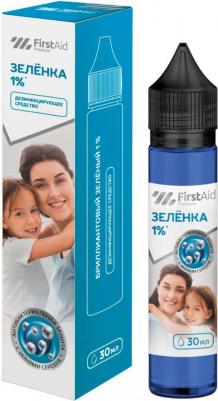 Ферстэйд премиум Бриллиантовый Зеленый раствор актив с ионами серебра 30мл