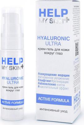 Крем-гель для кожи вокруг глаз Help My Skin Hyaluronic - 30 гр