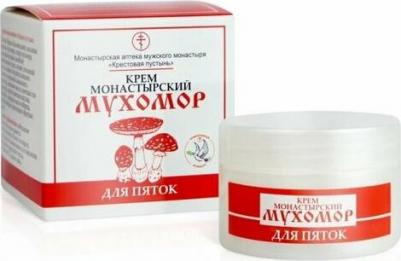 Крем монастырский Мухомор для пяток 50 мл – фото 3