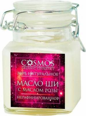 Масло ши "Cosmos", с маслом розы 100 мл, стекло 4627152839966 – фото 2