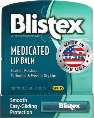 Бальзам для губ Medicated лечебный SPF15, 4,25 г – фото 3