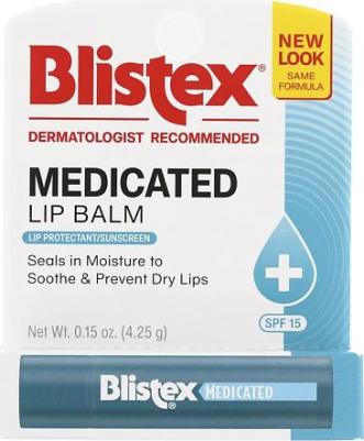 Бальзам для губ Medicated лечебный SPF15, 4,25 г – фото 7