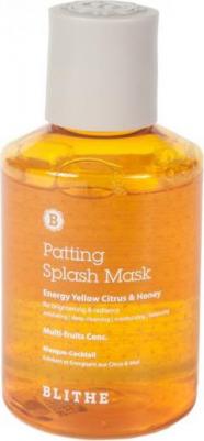 Маска для лица Energy Yellow Citrus and Honey Patting Splash Mask – фото 4