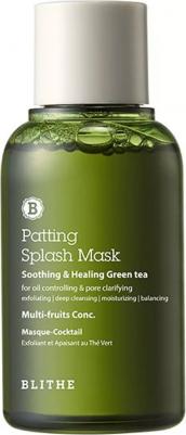 Сплэш-маска для восстановления Soothing&Healing Green Tea Splash Mask 70 ml – фото 5