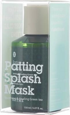 Восстанавливающая сплэш-маска Patting Splash Mask Soothing & Healing Green Tea, 150 мл – фото 5