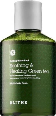 Восстанавливающая сплэш-маска Patting Splash Mask Soothing & Healing Green Tea, 150 мл – фото 14